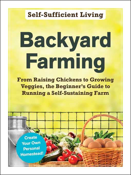 Title details for Backyard Farming by Adams Media - Wait list